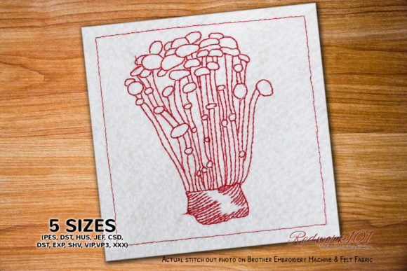 A Designer's Review: Enoki Mushroom Lineart for Gifts