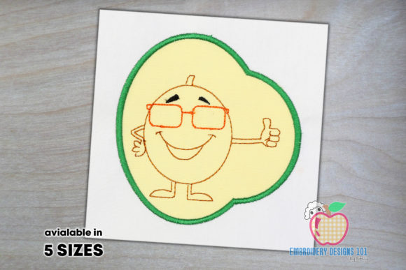 A Designer's Review of The Smiling Face Thumbs Up Applique