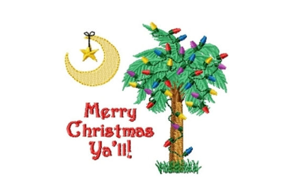 A Designer's Take on the Christmas Palmetto Embroidery Design