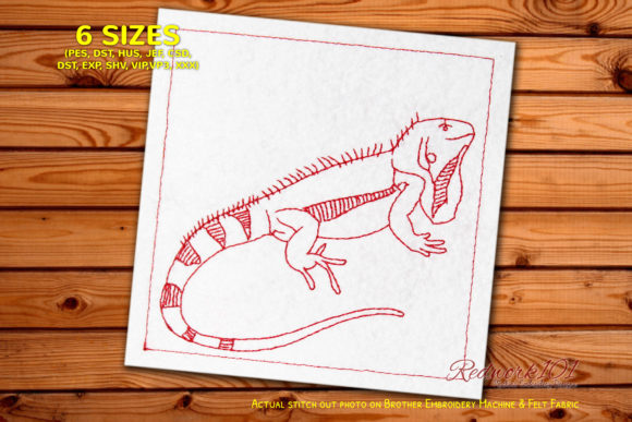 A Seasonal Review of the Green Iguana Lizard Bluework Design