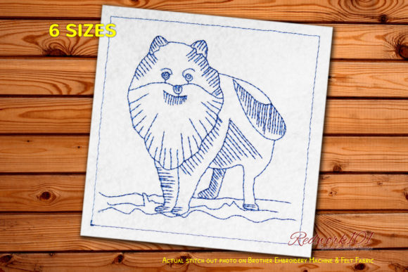 A Sweet Pomeranian Embroidery Review for Personalizing Gifts