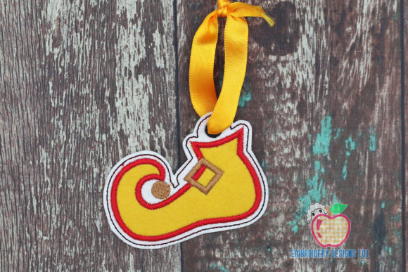 Christmas Shoes Ornament Embroidery Review