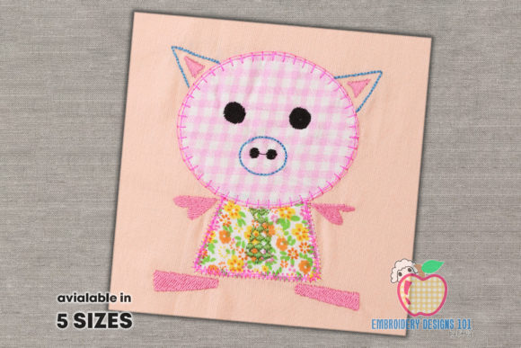 Cute Pig Cartoon Applique: A Sweet Boutique Apparel Designer Review