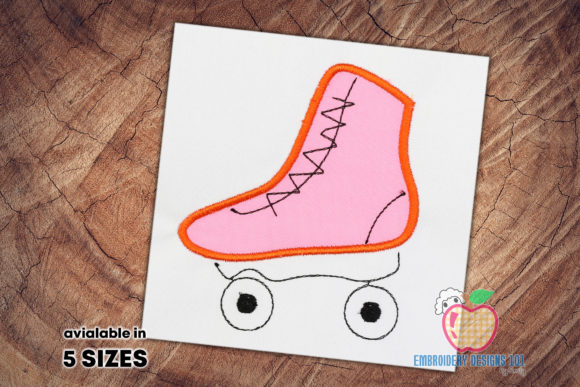 Evaluating the Vintage Skate Shoes Embroidery Applique