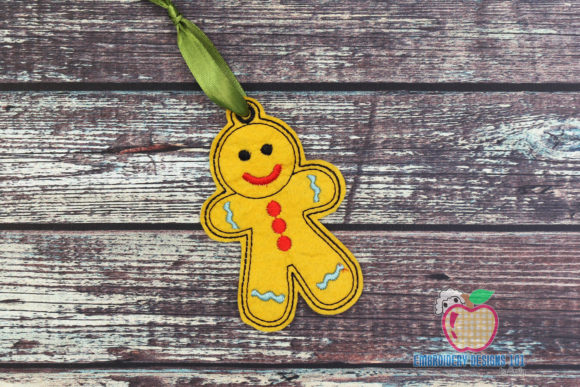 Ginger Bread Man Ornament Embroidery Design Review