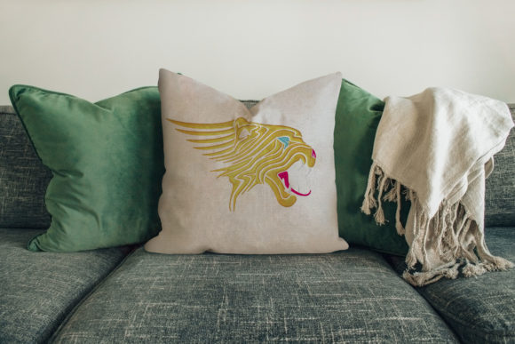 Perfect Head of Tiger Embroidery for Boutique Apparel