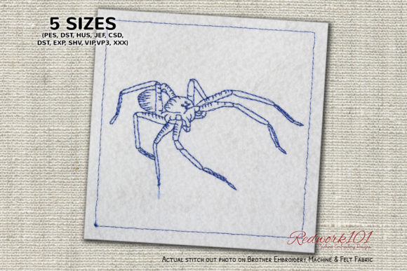 Professional Review of the Brown Recluse Spiders Embroidery Design