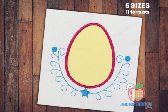Reviewing The Easter Egg with Designs Applique for Real Projects