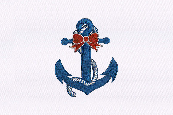Seasonal Elegance: Using an Anchor with Bow for Holiday Projects