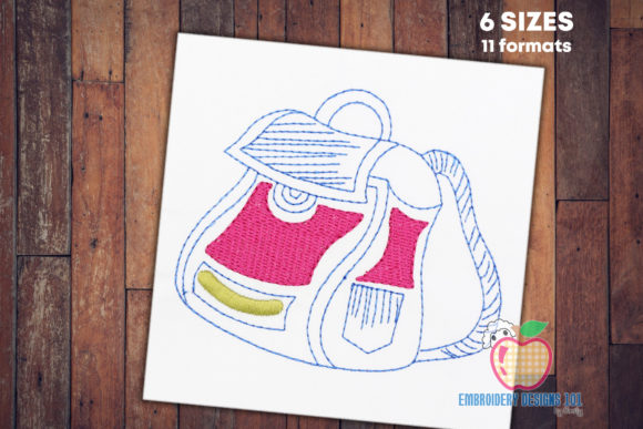 Women's Leather Bag Sketch: A Review for Embroidery Professionals